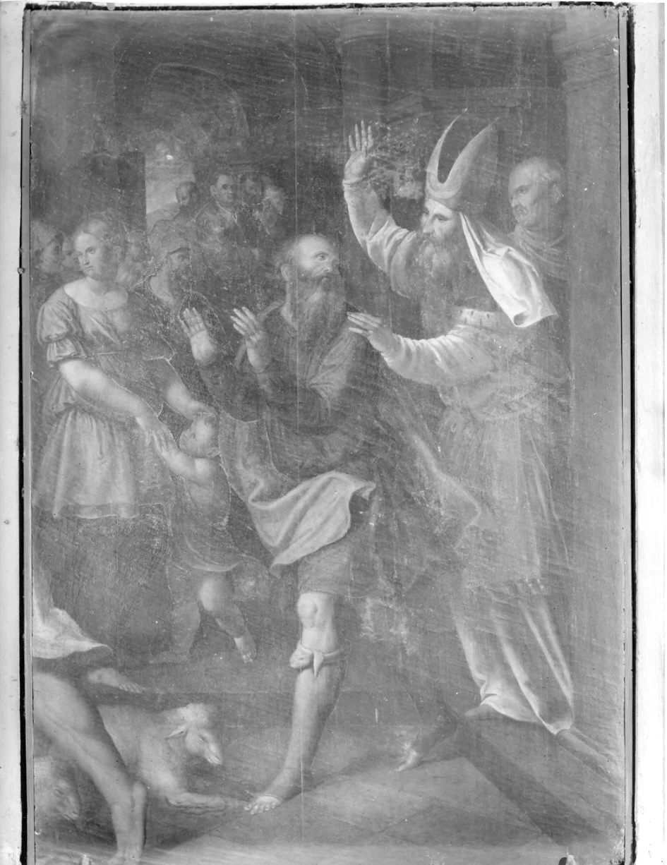 San Gioacchino cacciato dal tempio - Santuario dell'Incoronata, Lodi